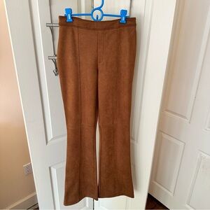 Spanx Suede Flare Leg